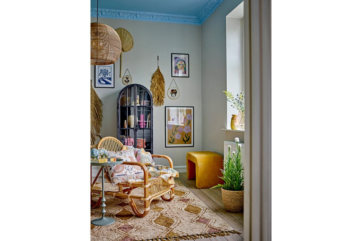 Tagesdecke Calira – Wendbarer Quilt mit geometrischem Muster