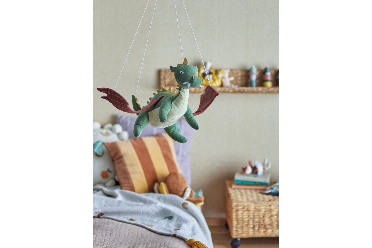 Mobile Fernando - Mobile dragon pour bébés et chambres d'enfants aux couleurs douces