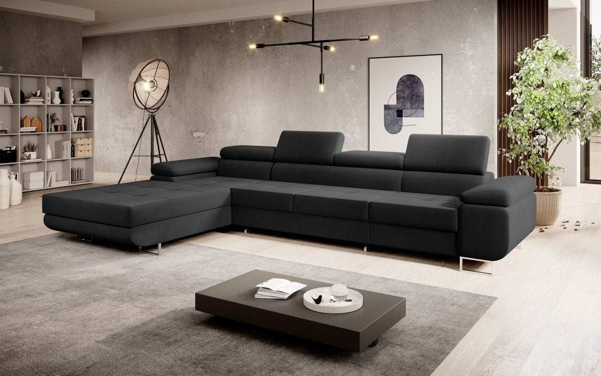 Designer Sofa Calvera Maxi mit Schlaf - und Klappfunktion - Luxusbetten24