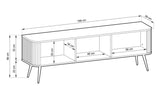 Designer TV Lowboard Zelo - Luxusbetten24