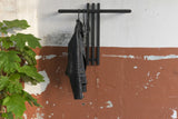Designer Wandgarderobe Tarvi - Schwarz