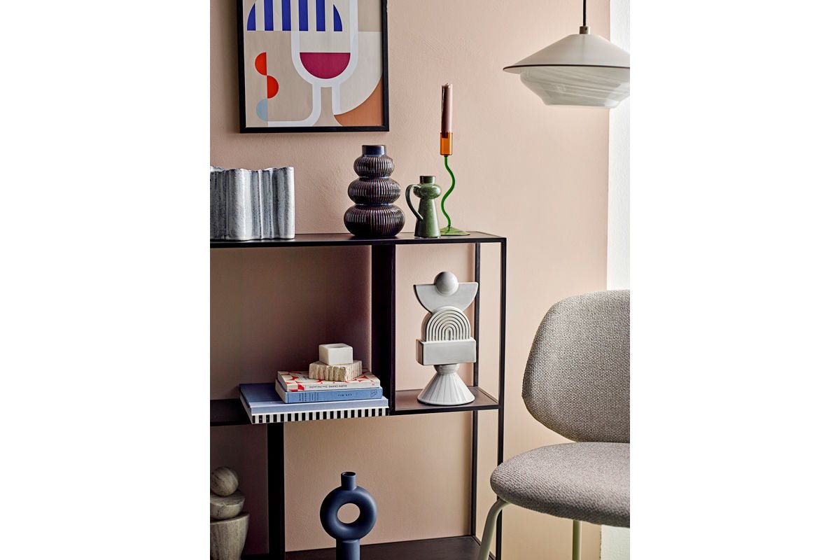 Svalen White Sculpture – Sculptural Design Object Made of Stoneware