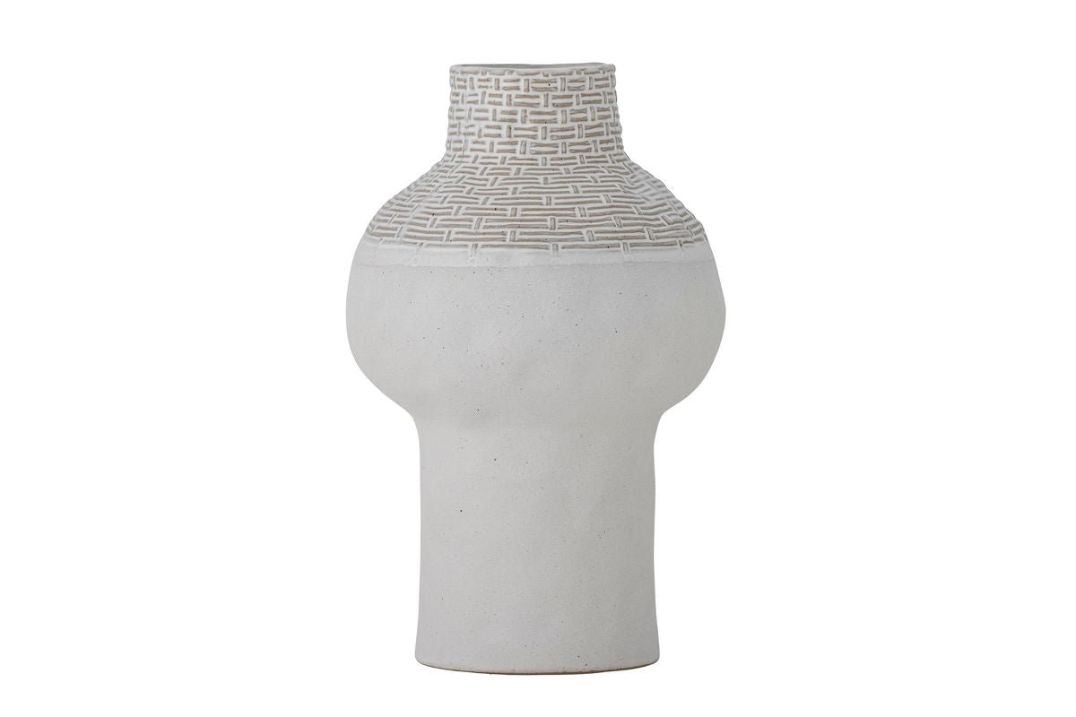 Vase « Mystery Wall » - grès blanc