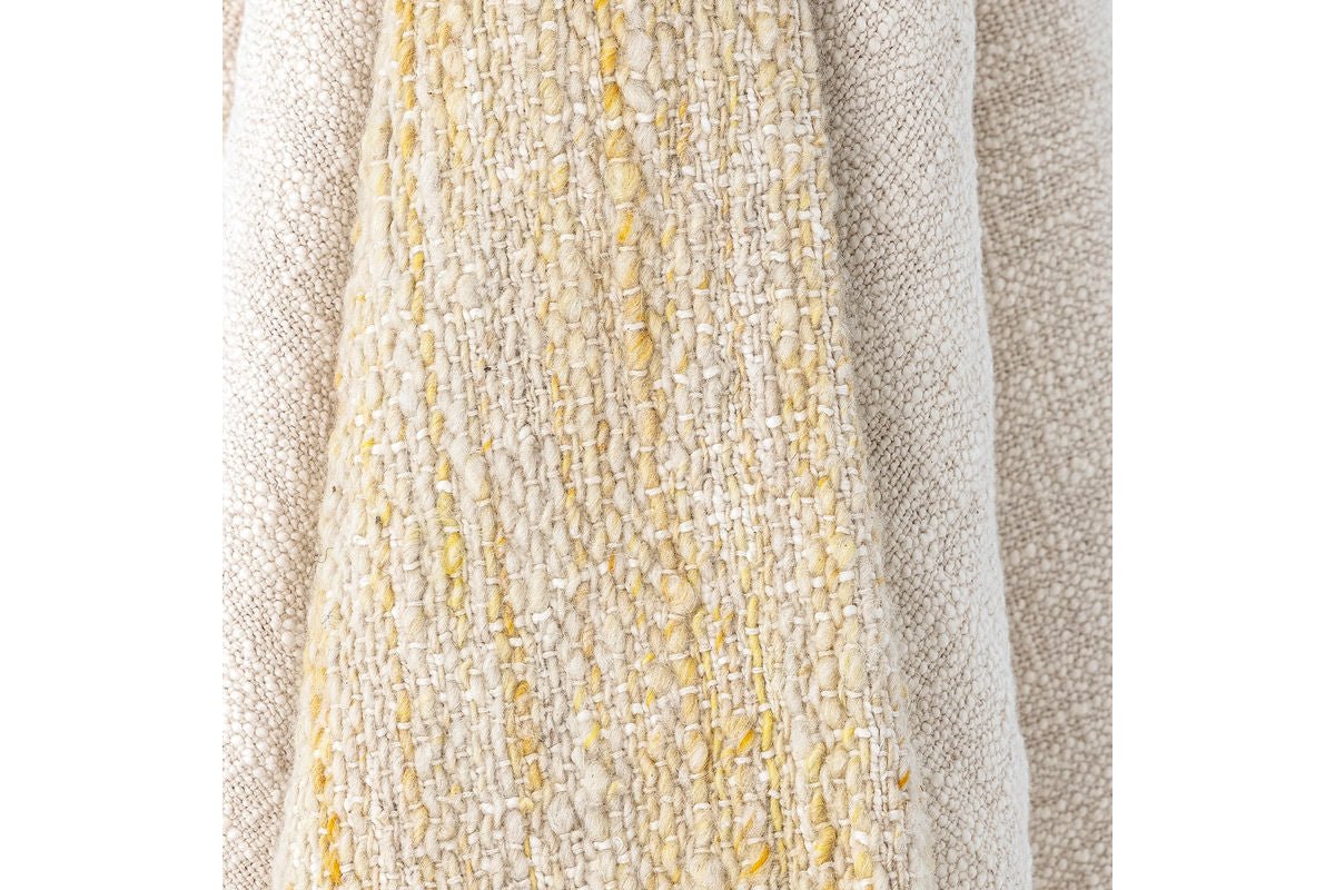 Tagesdecke Tegen – Weiche Naturtöne mit Fransen