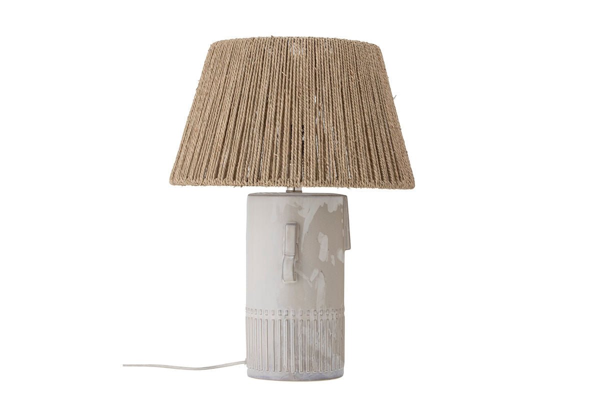 Lampe de table Cocoahead - avec corde en jute