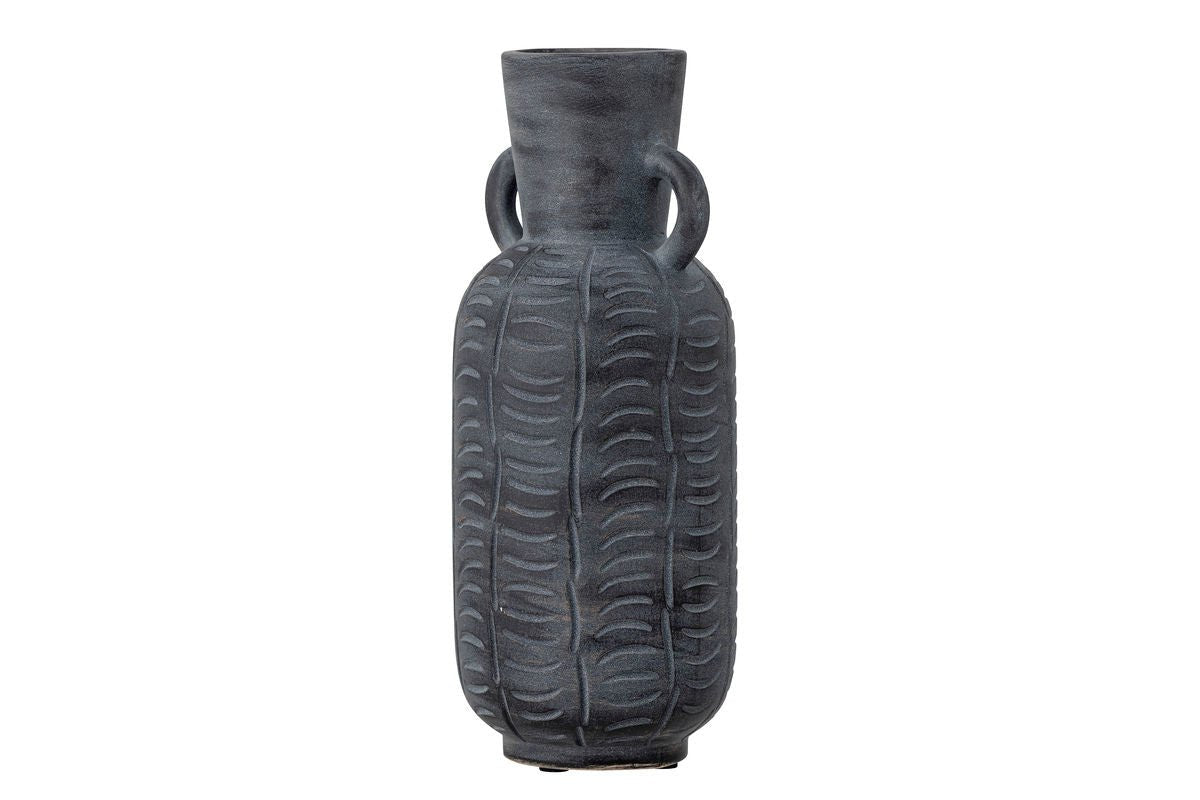 Vase « Elara » – Céramique en Gris