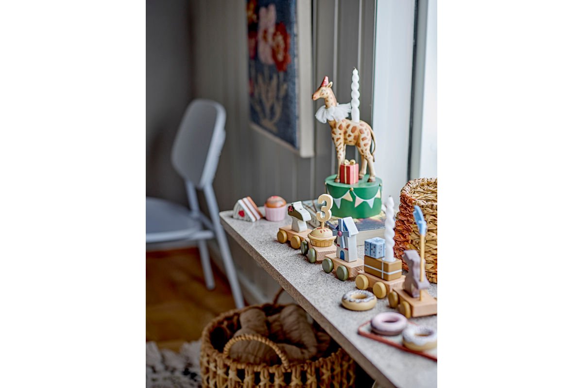 Kanner-Kerzenhalter „Happy Animals“ – Faarweg Déier-Dekoratioun