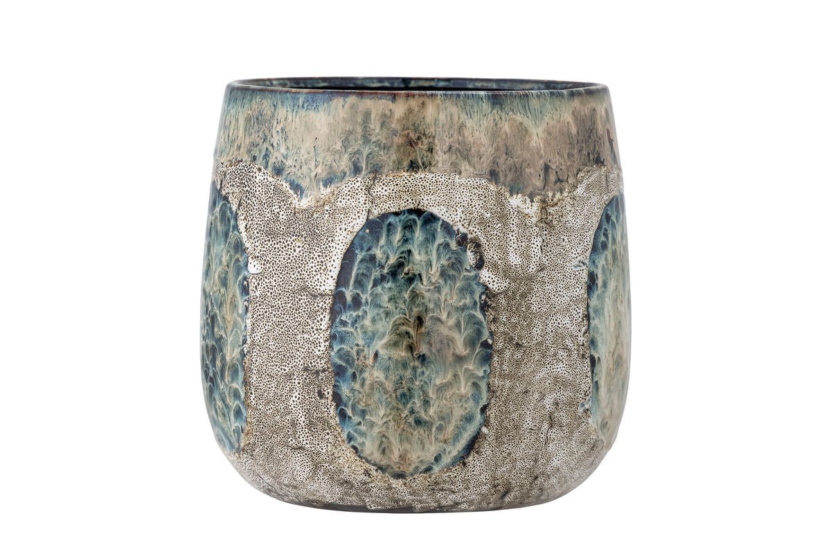 Blummepott Topia – handbemoolte Stengkeramik