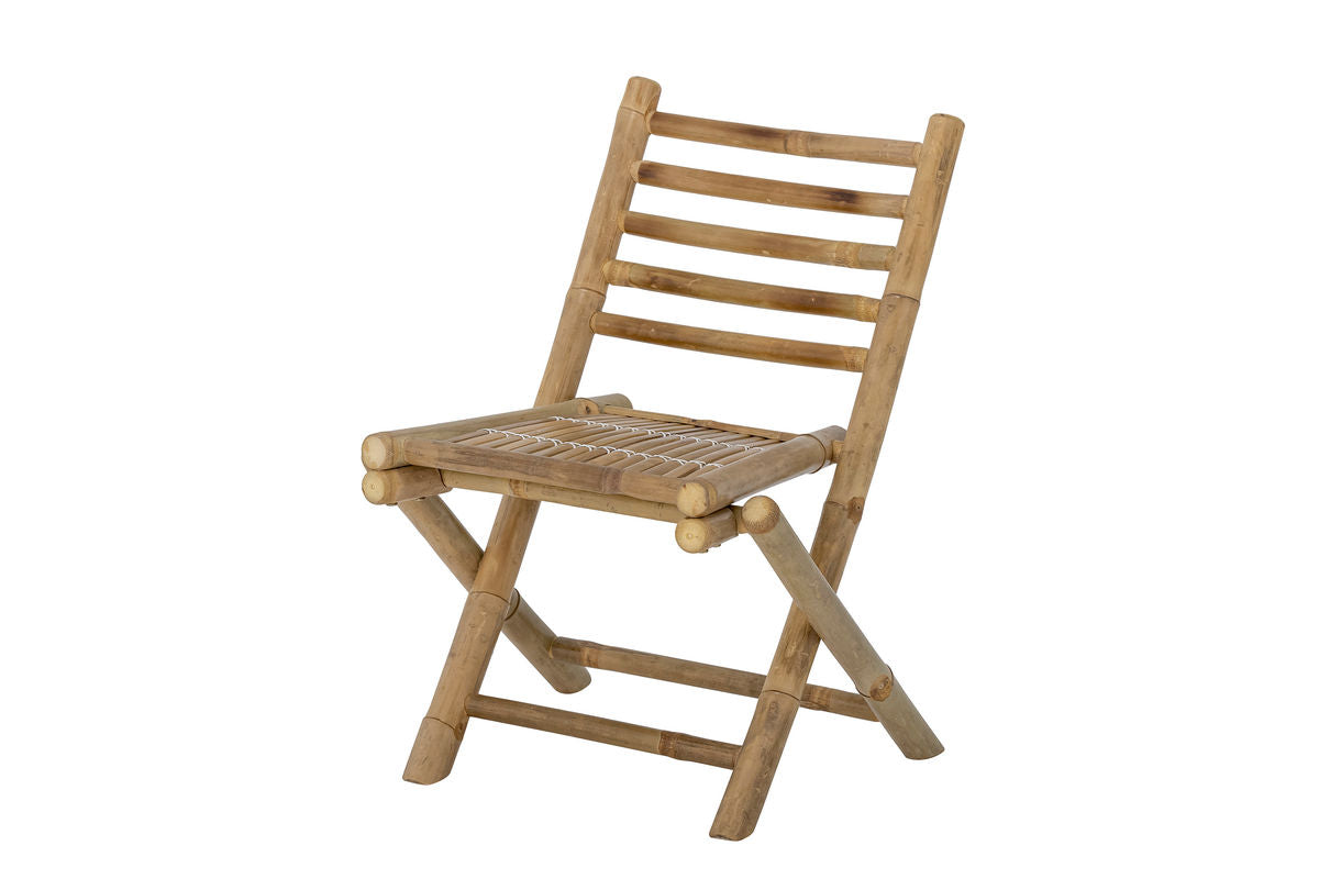 Children's Chair Kimo – Foldable Bamboo Chair in Natural Finish
