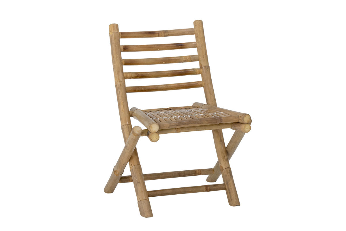 Children's Chair Kimo – Foldable Bamboo Chair in Natural Finish