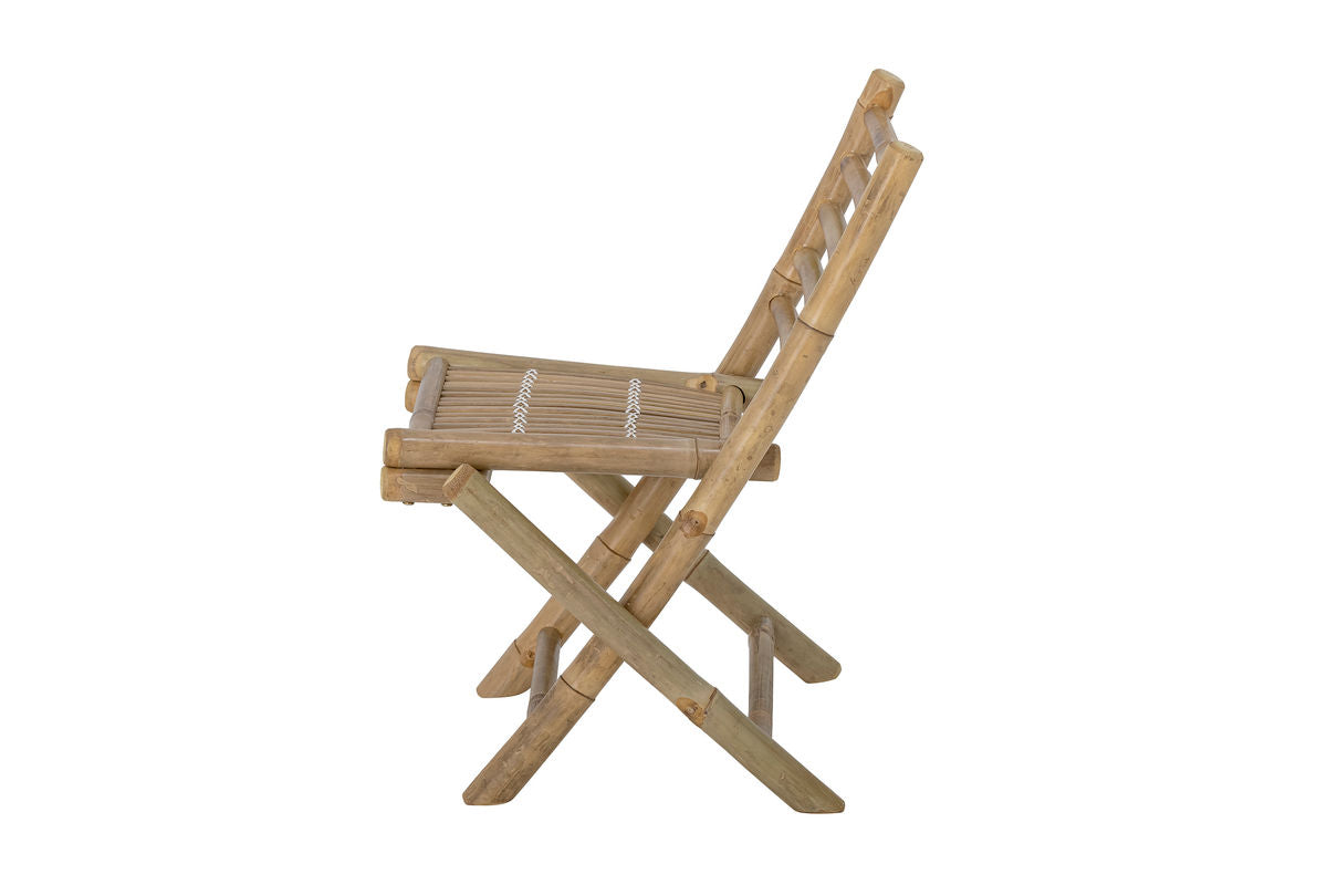 Children's Chair Kimo – Foldable Bamboo Chair in Natural Finish