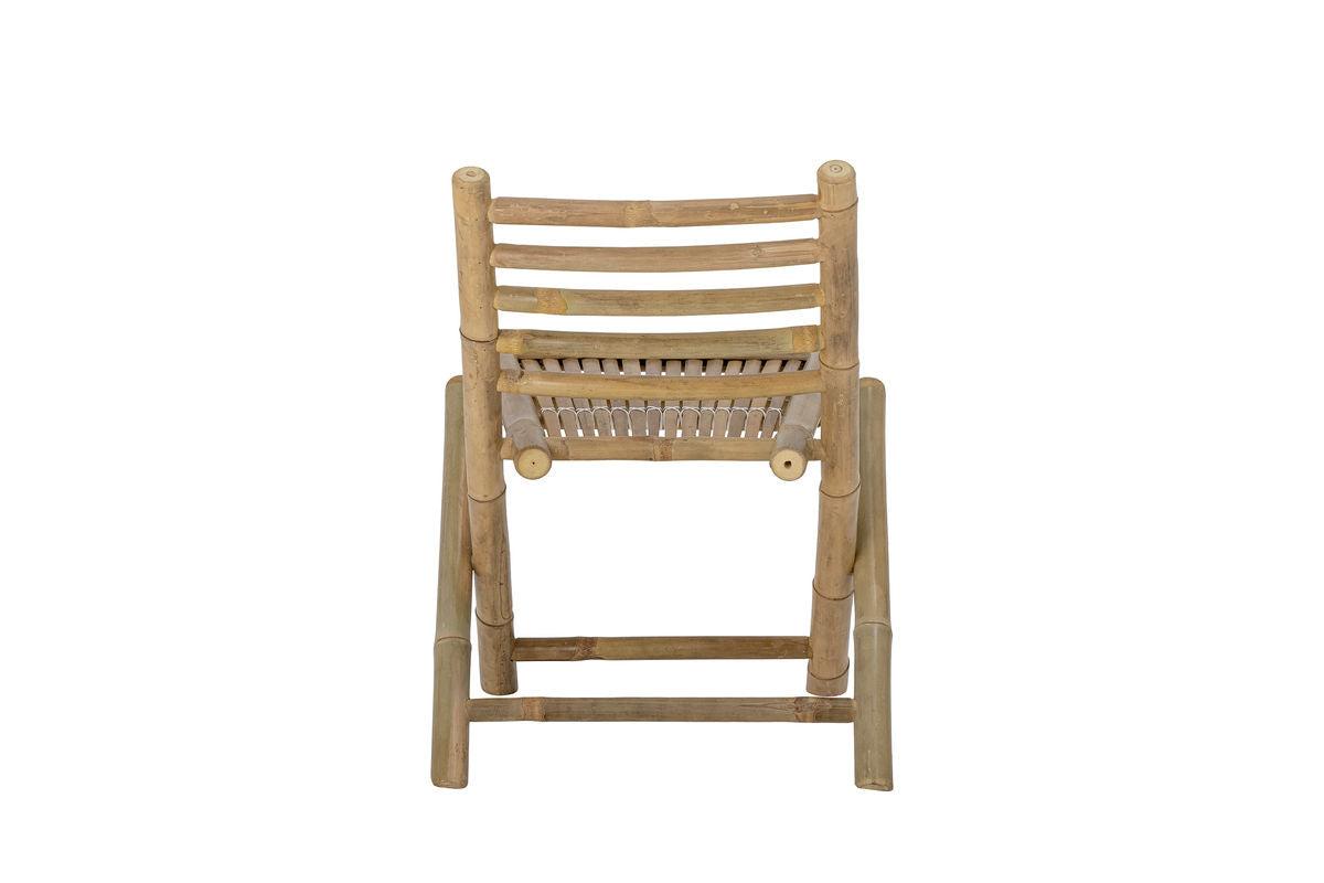 Children's Chair Kimo – Foldable Bamboo Chair in Natural Finish