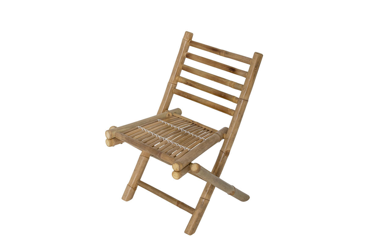 Children's Chair Kimo – Foldable Bamboo Chair in Natural Finish