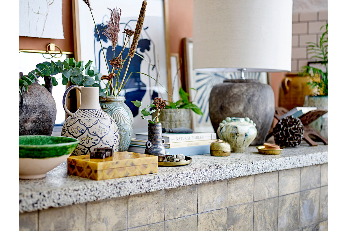 Bowl Roxy – Stoneware with reactive glaze in Green