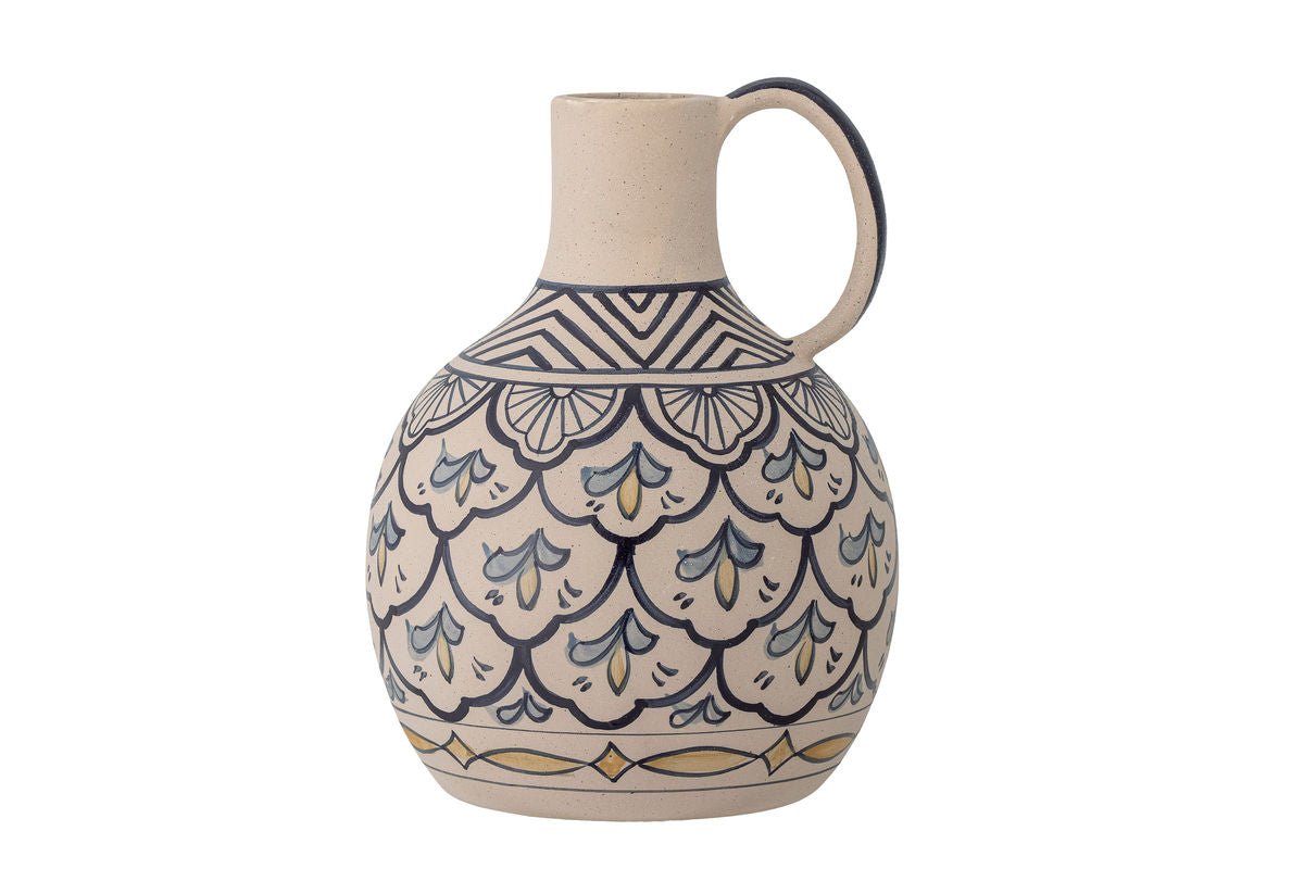 Vase « Filigrane » - vase en grès bleu