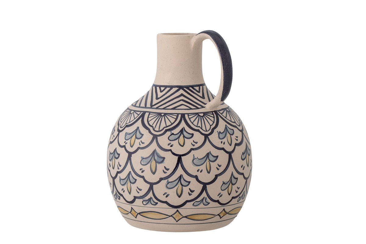 Vase « Filigrane » - vase en grès bleu