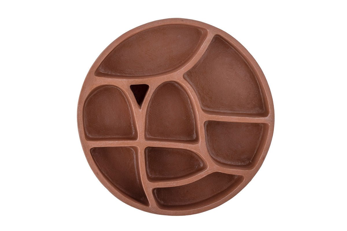 Shelf Pami – organic wall shelf in Red for the children's room