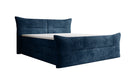 Boxspringbett Elea Cord in Blau (Poso 005) – Freisteller