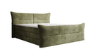 Boxspringbett Elea Cord in Olive (Poso 046) – Freisteller