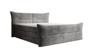 Boxspringbett Elea Cord in Grau (Poso 060) – Freisteller