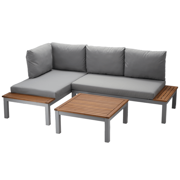 Ensemble de salon de jardin ModuFlex – ensemble de salon modulaire en aluminium