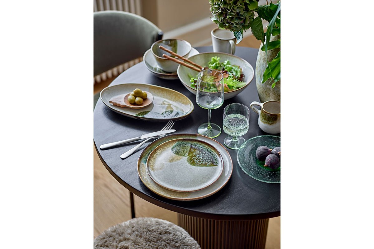 Service d'assiettes « Arimo » – Verre coloré (2 pièces)