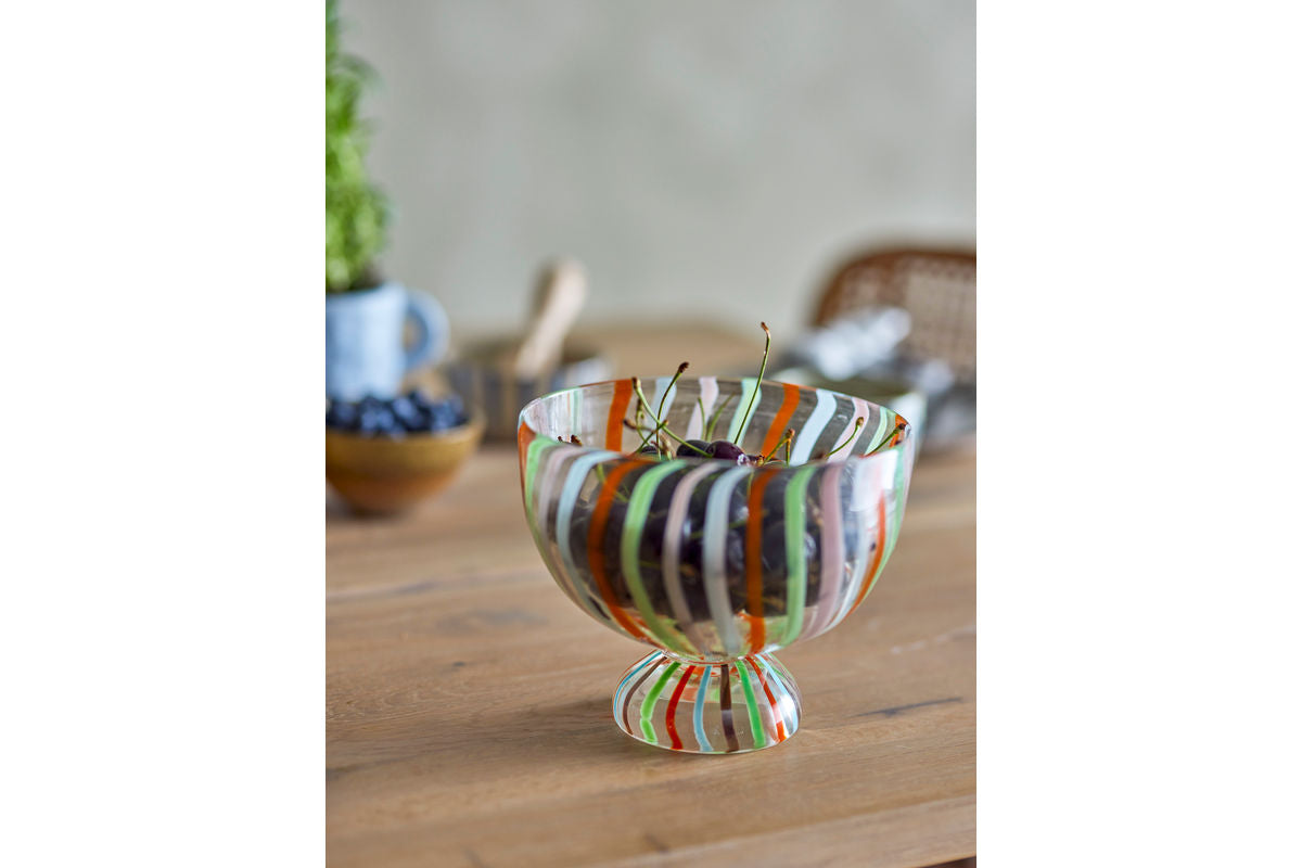 Coupe Sola - Colorée en verre soufflé à la bouche