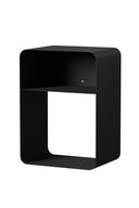 Nuechtkästchen Damio – Minimalistescht Design aus pulverbeschichteten Metall