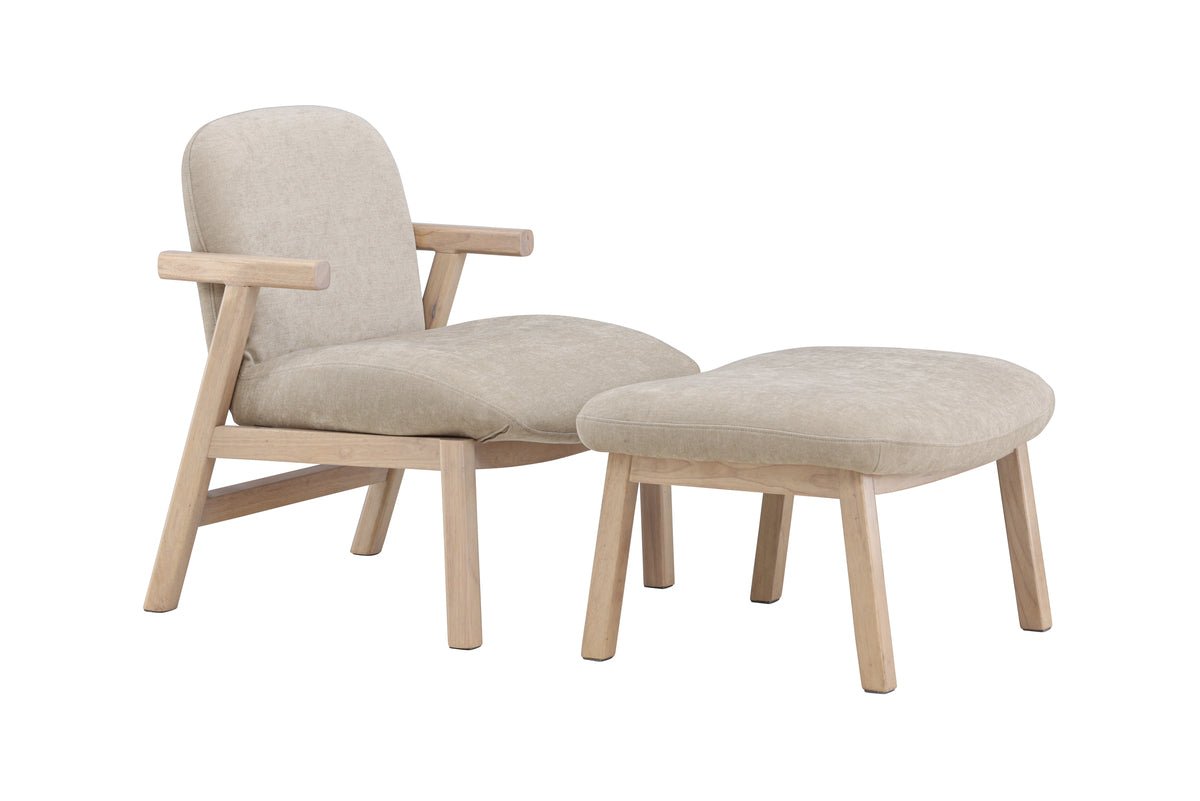 Sessel Railey II - mit zugehörigem Hocker