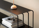 Chest of drawers Ria – Metal design with two shelves