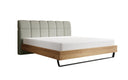 Boxspringbett Levio Leinen-Optik in Salbei (Beverly 15) – Freisteller
