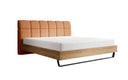 Boxspringbett Levio Leinen-Optik in Amber (Beverly 7) – Freisteller