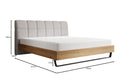 Boxspringbett Levio Leinen-Optik – Maßzeichnung