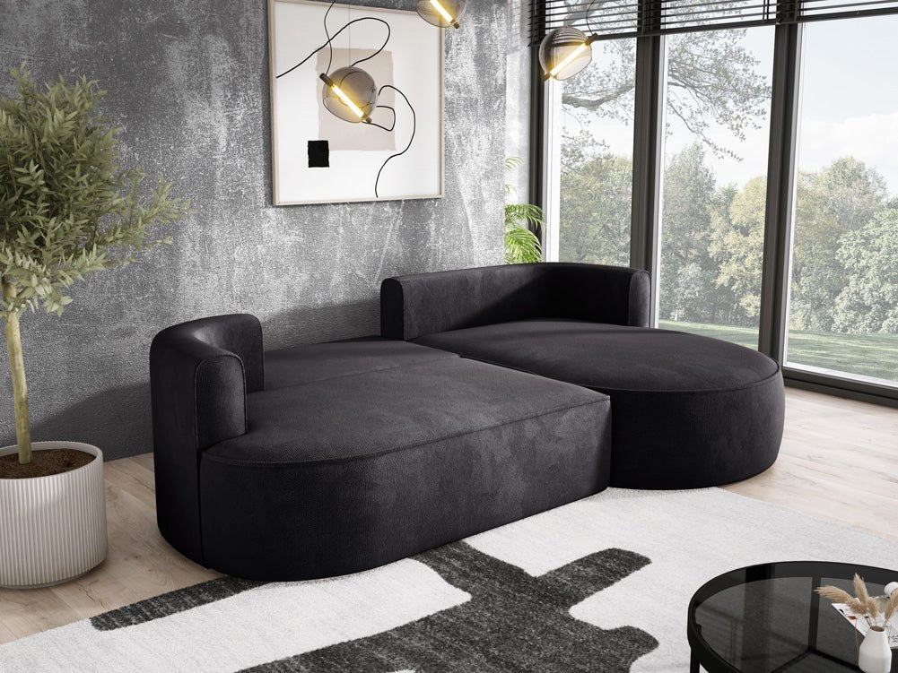 Designer L Sofa Lucca am Bouclé