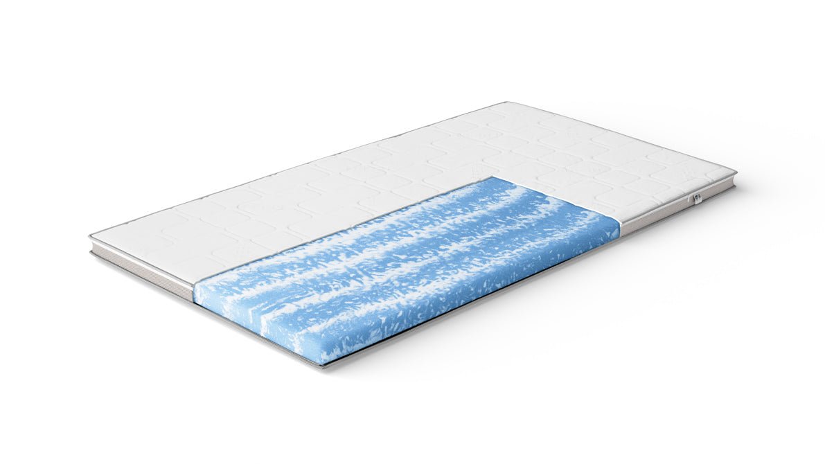 Personnaliséierte Bett: AquaSoft-Topper
