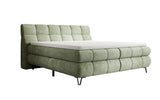 Boxspringbett Milla Cord in Salbei (Poso 047) – Freisteller