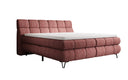 Boxspringbett Milla Strukturstoff in Bordeaux (Raven 59) – Freisteller