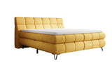 Boxspringbett Milla Strukturstoff in Safran (Raven 66) – Freisteller