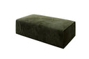 Beistellhocker Vasto in Cord – Olive