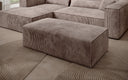 Beistellhocker Vasto in Cord – Blush