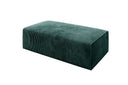 Beistellhocker Vasto in Cord – Petrol