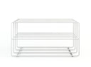 Schongregal Neva – Metallregal mat Loft-Flair a ville Faarwen