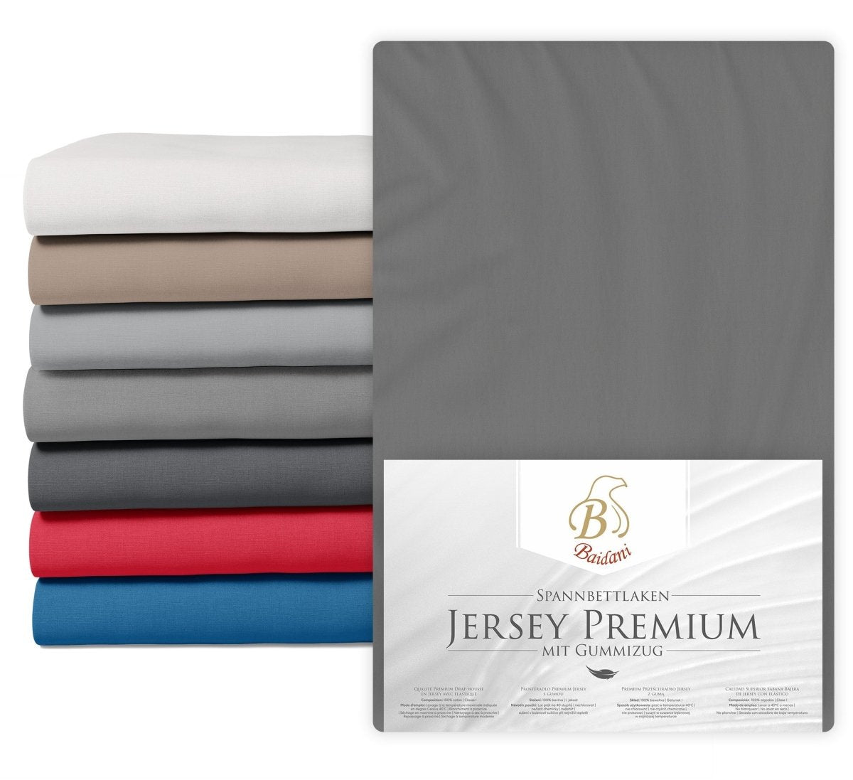 🎁 Premium Boxspring Bettlaken Jersey - Luxusbetten24