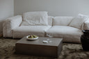 Table basse RAW-C – acier inoxydable avec finition mate soyeuse