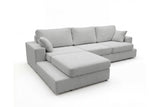 Designer Ecksofa Vigo in Bouclé – Sand – Links
