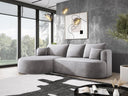 Designer-Ecksofa Lucca aus Samt