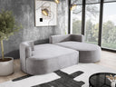 Designer-Ecksofa Lucca aus Samt
