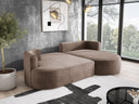 Designer-Ecksofa Lucca aus Samt