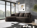 Designer-Ecksofa Lucca aus Samt