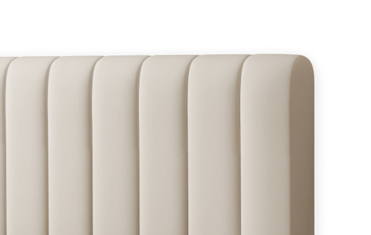 Custom Upholstered Bed: Headboard